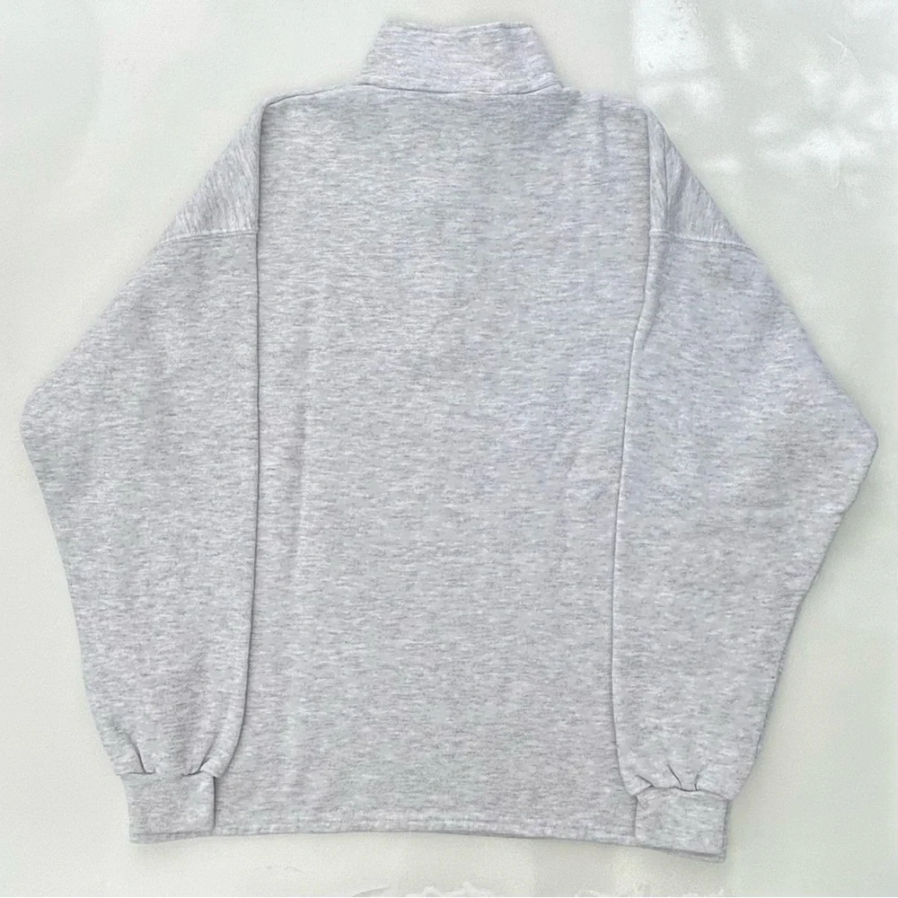 Vintage 90’s Canon Information Systems Quarter Zip Sweatshirt Made In USA XL - Picture 3 of 6